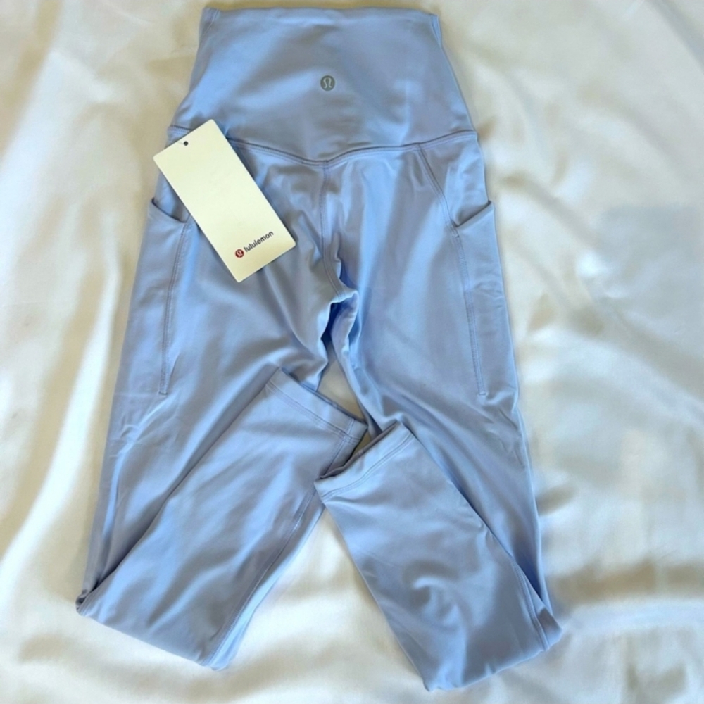 NWT 🍋 Lululemon 🍋  Align 25"  size 2 PASTEL BLUE